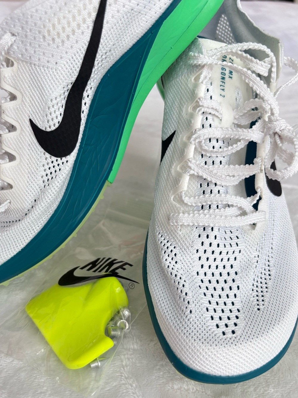 NIKE Unisex Zoom X Dragonfly 2 Track & Field Distance Spikes Sneaker-NEW-7M/8.5W - Picture 5 of 15